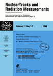 Go to journal home page - International Journal of Radiation Applications and Instrumentation. Part D. Nuclear Tracks and Radiation Measurements